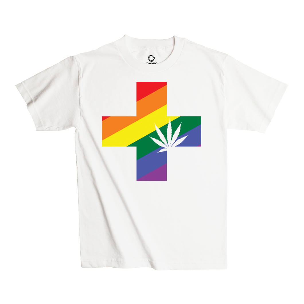 ReLeaf Cross Rainbow/White